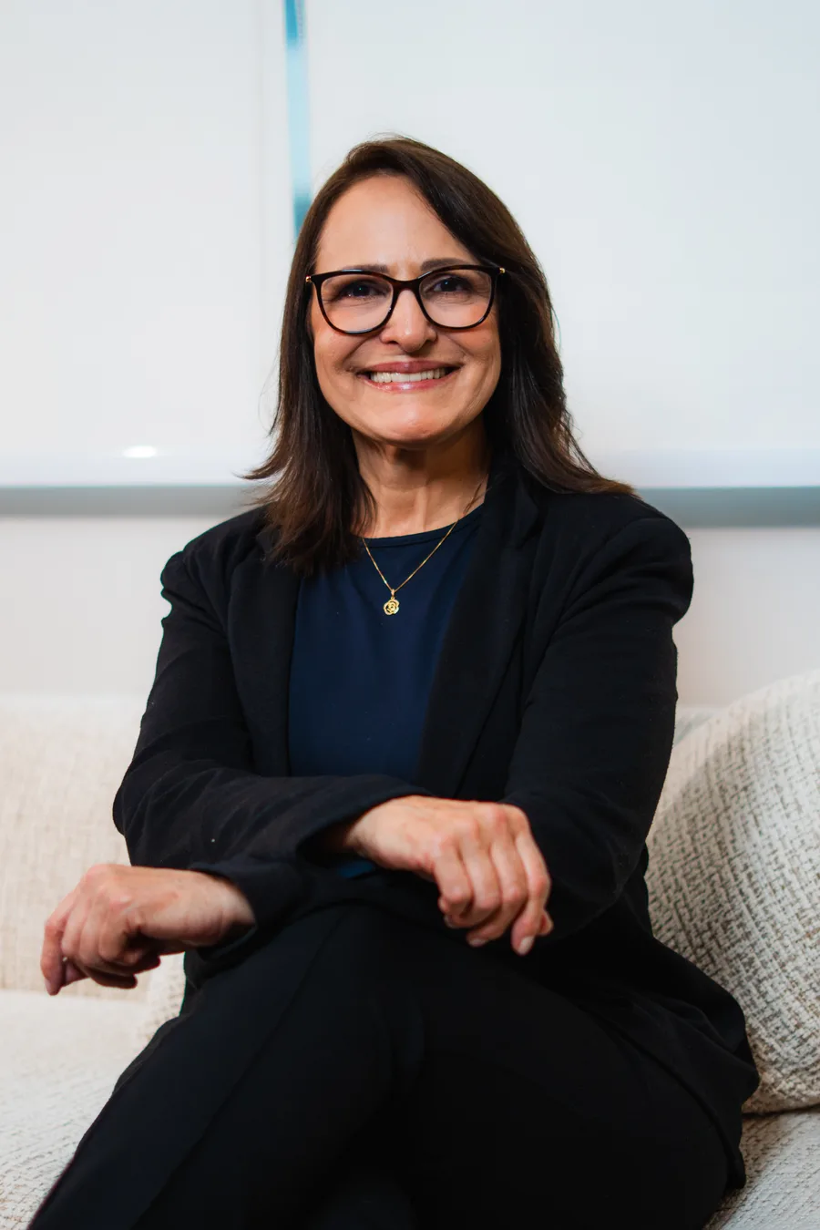 Retrato de Glória Lopes, Enfermeira Guardiã da Theravitta Clinic