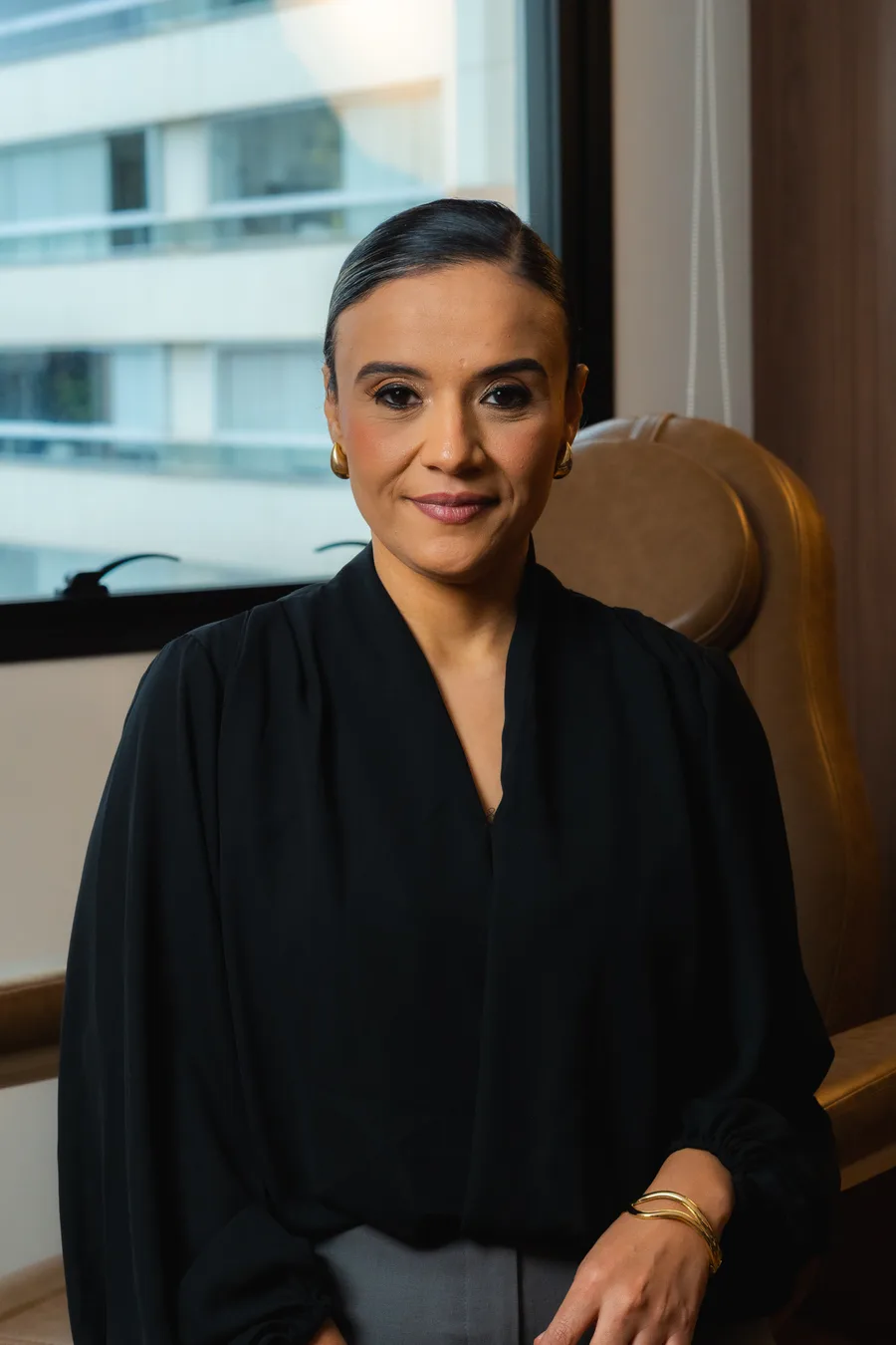 Retrato de Suzieny Moreira, Diretora Técnica (CTO) da Theravitta Clinic